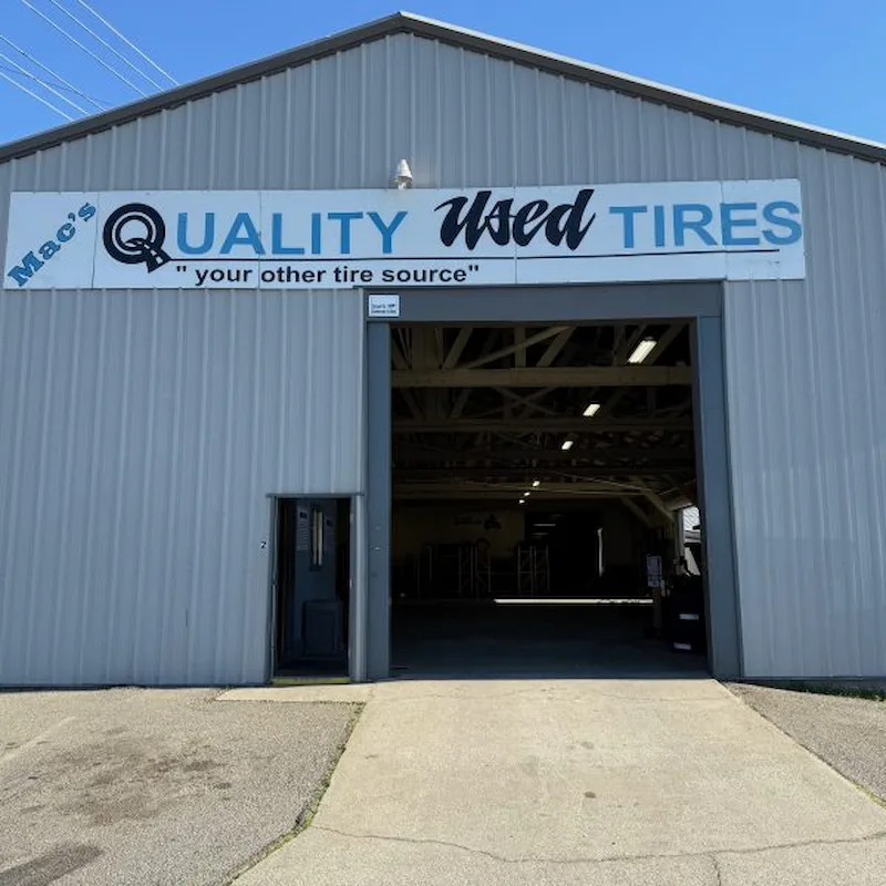 Mac’s Quality Used Tires Shop Exterior - Oroville, CA